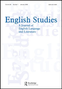 Cover of English Studies