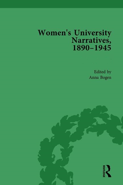 Cover of Women's University Narratives, 1890–1945