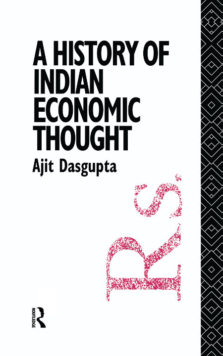 Cover of A History of Indian Economic Thought