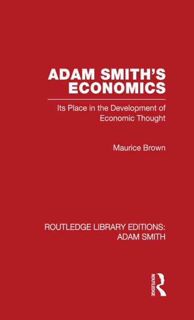 Cover of Adam Smith’s Economics