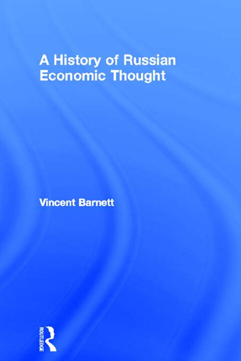 Cover of A History of Russian Economic Thought