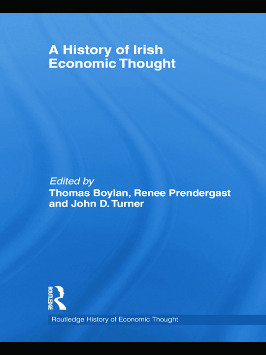 Cover of A History of Irish Economic Thought