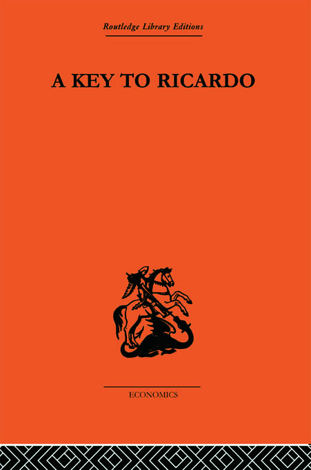 Cover of A Key To Ricardo