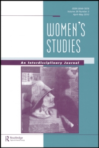 Cover of Women's Studies: An Interdisciplinary Journal