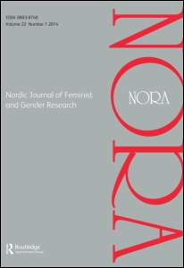 Cover of Nora: Nordic Journal of Women's Studies