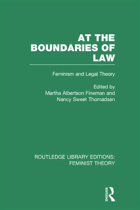 Cover of At the Boundaries of Law