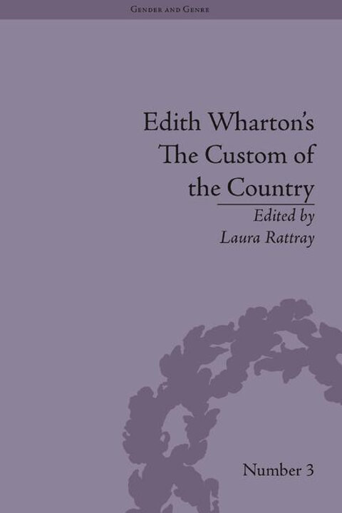 Cover of Edith Wharton's the Custom of the Country