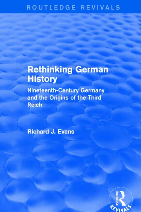 Cover of Rethinking German History