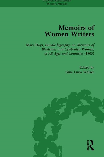 Cover of Memoirs of Women Writers, Part III 